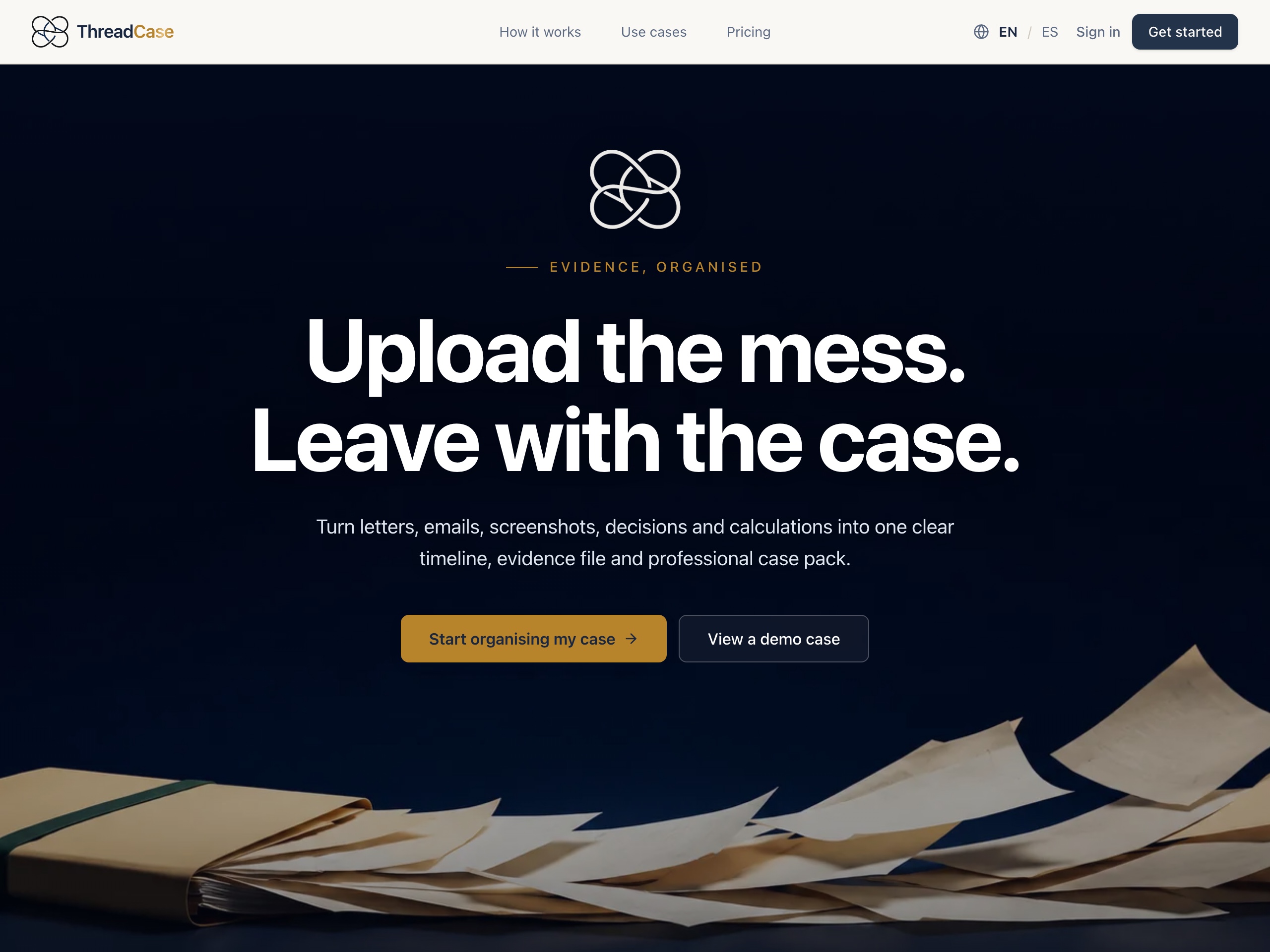 ThreadCase — live site, designed and built by Viva Grafix