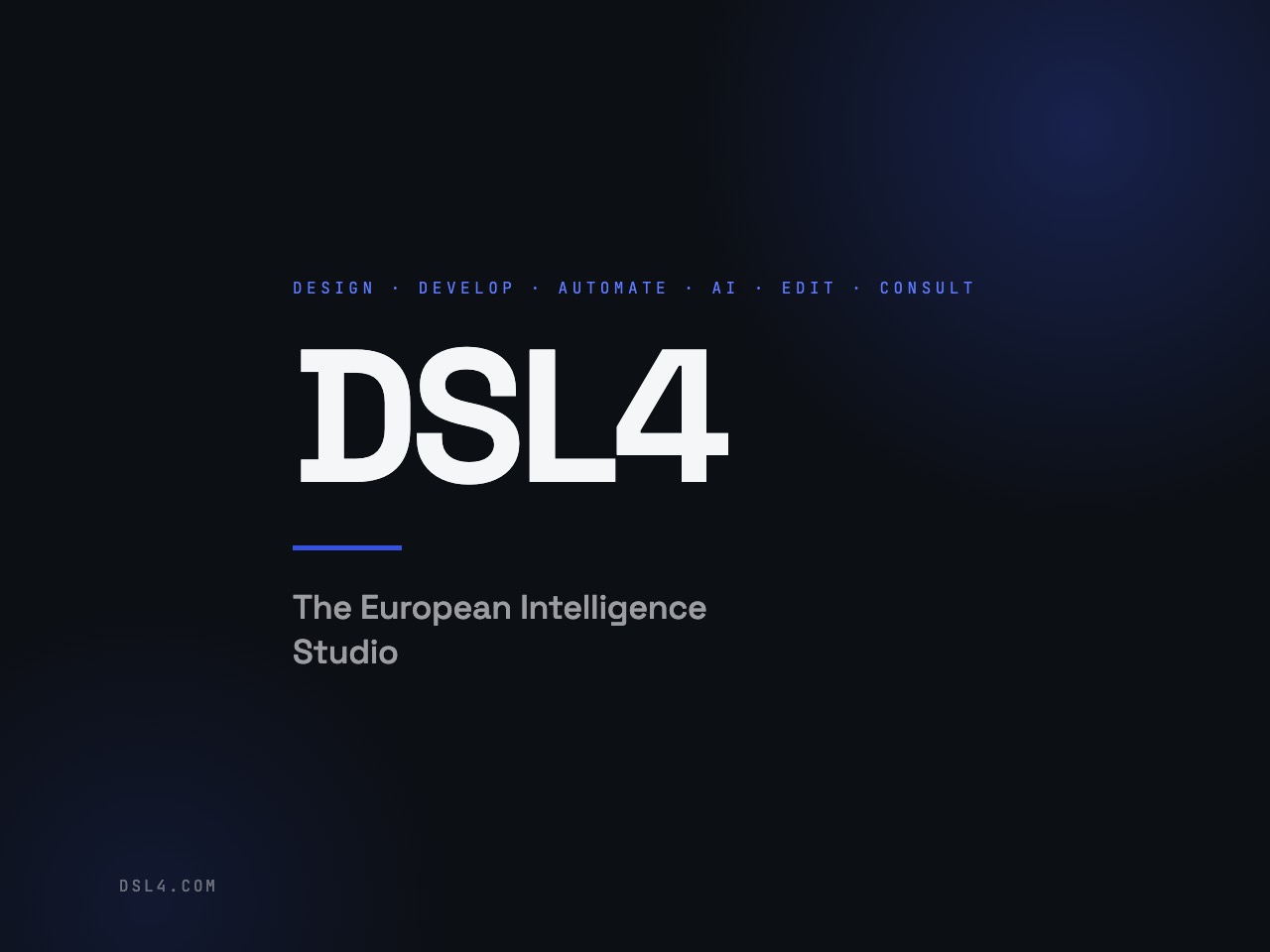 DSL4 — live site, designed by Viva Grafix, engineered by DSL